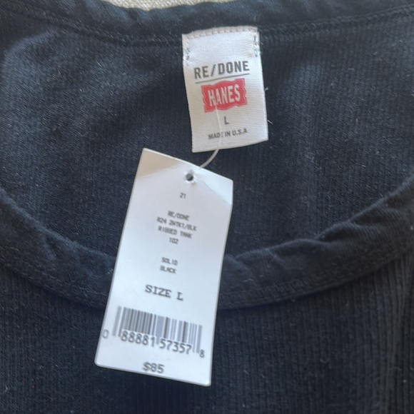 Re/Done Hanes Tank Top - Picture 3 of 3
